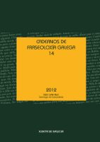 Logo Cadernos de Fraseoloxía Galega 14, 2012
